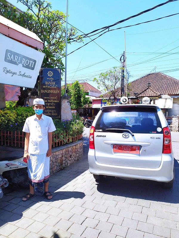 Mobil Keliling Wilayah Sanur Kauh