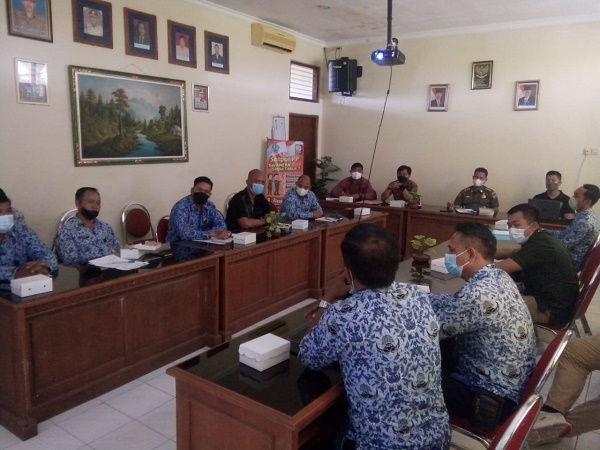 Rapat Koordinasi Pembongkaran Bangunan Menara Telekomunikasi 