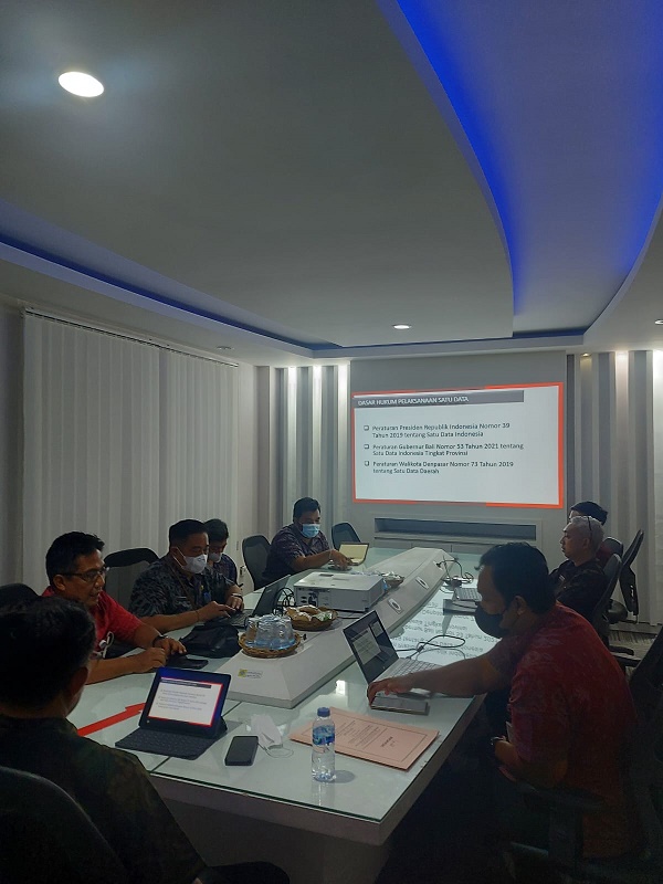 Wujudkan Satu Data Denpasar, Kominfos Gelar Rakor