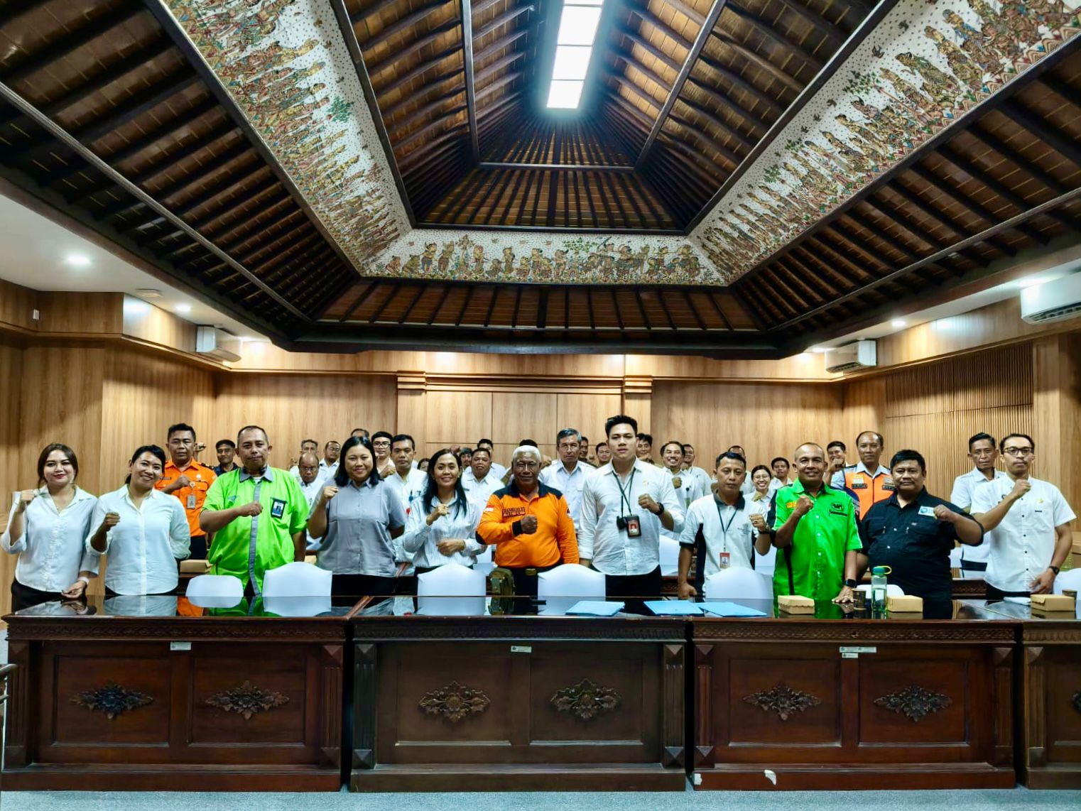 Uji Publik Renkon Cuaca Ekstrem, Diskominfos Denpasar Turut Berpartisipasi