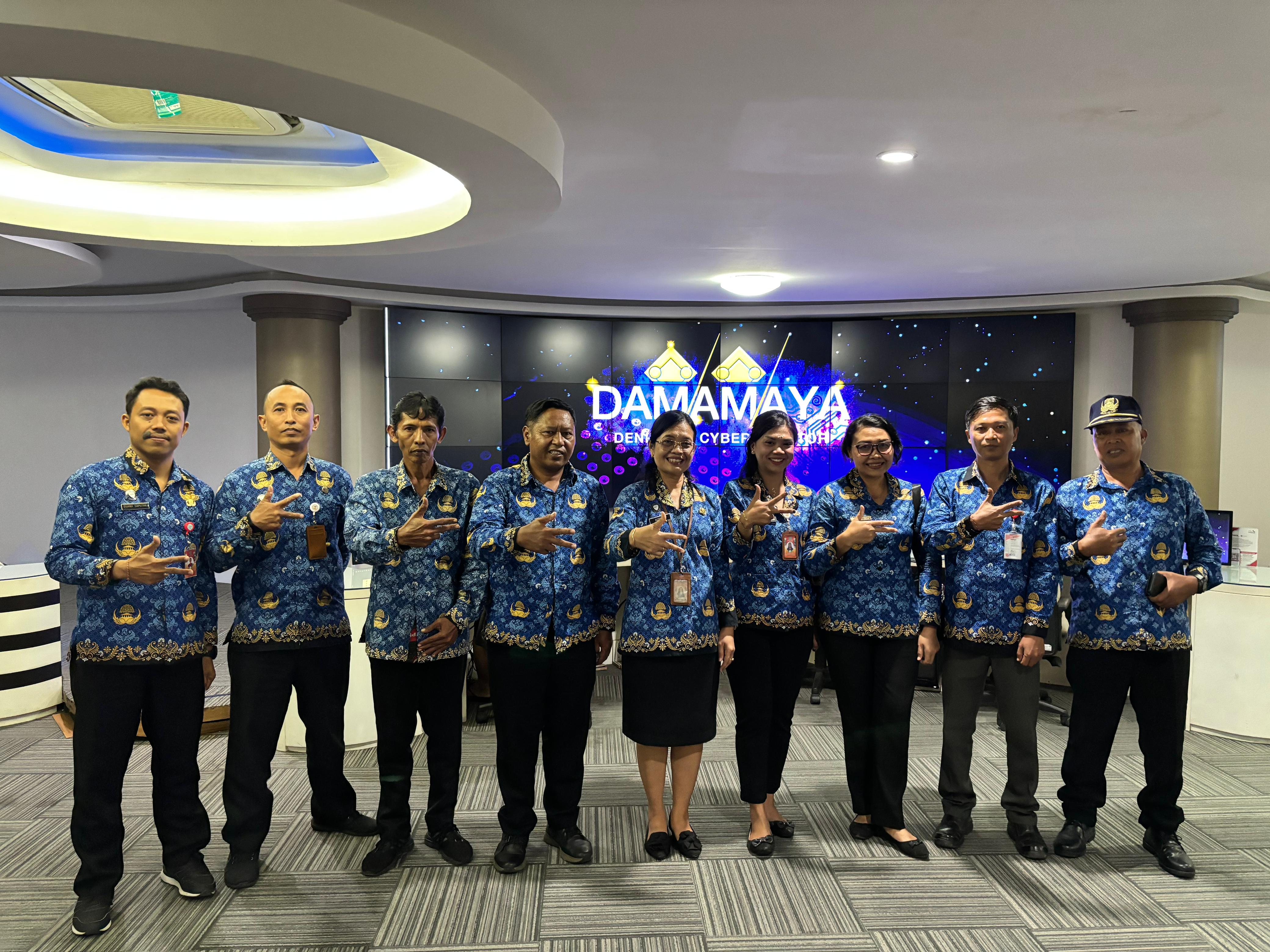 Sharing Knowledge Persandian, Diskominfos Denpasar Terima Kunjungan Kerja  Diskominfo Bangli