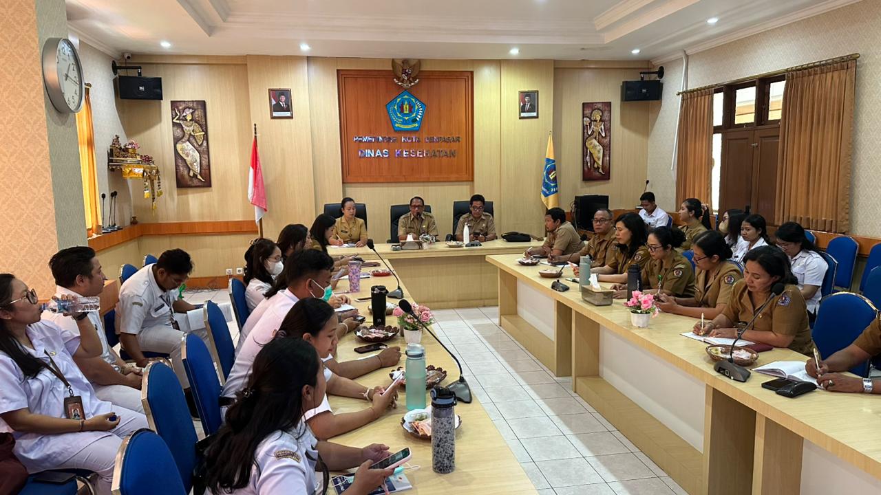 Optimalkan Media Sosial Layanan Kesehatan, Dinkes Denpasar Gandeng Diskominfos