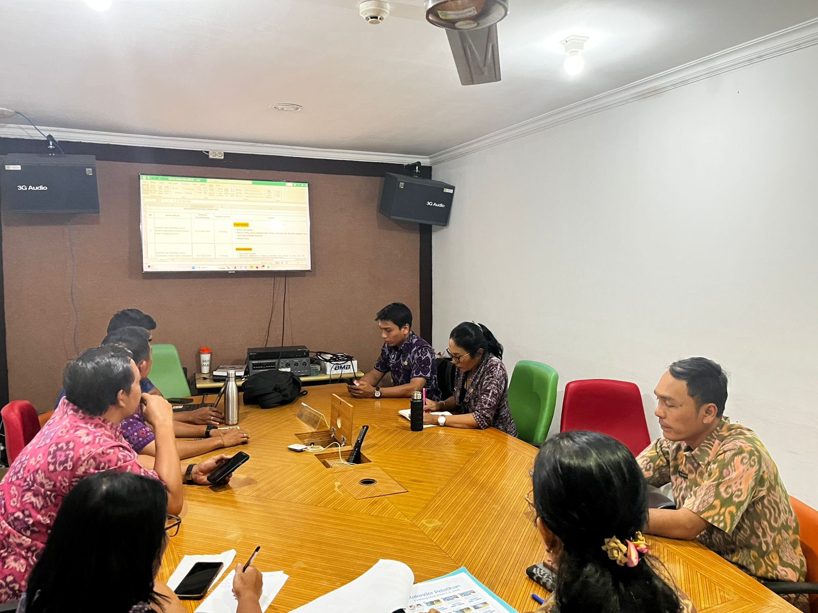 rapat persiapan penguatan Sumber Daya Manusia (SDM)
