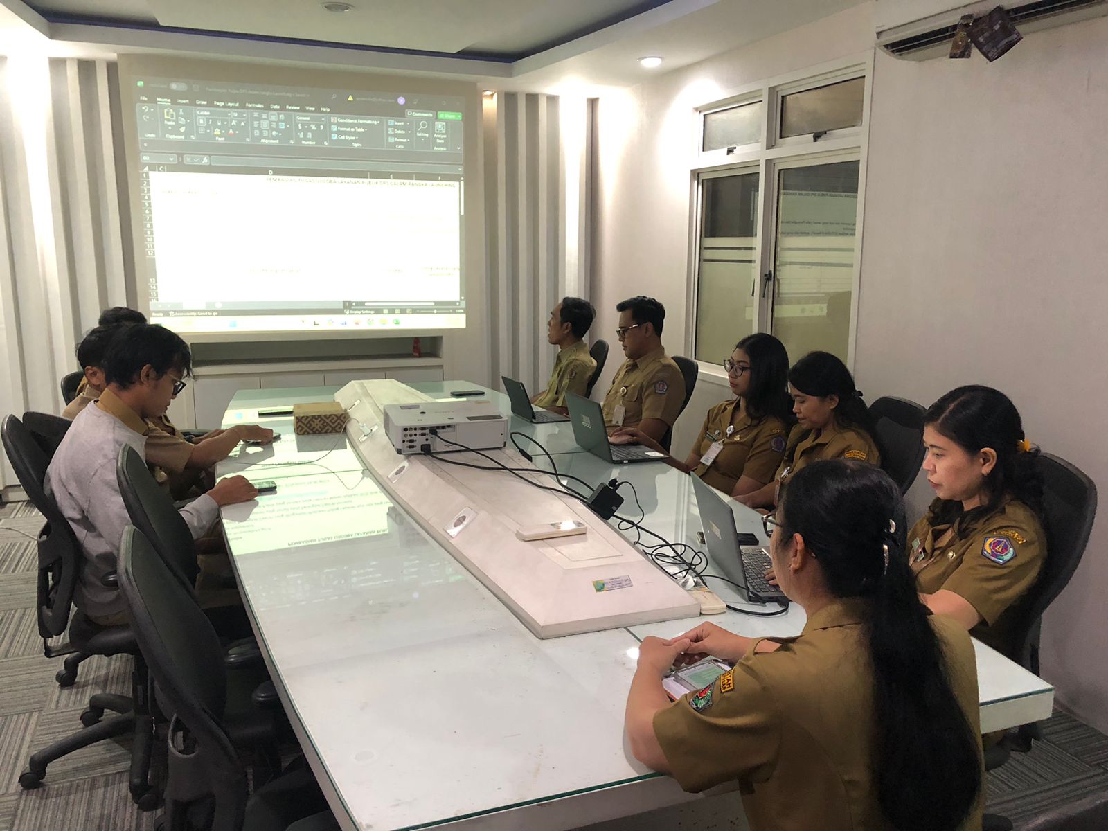 Kominfos Denpasar Matangkan Pengujian Aplikasi DPS Melalui Rapat Koordinasi