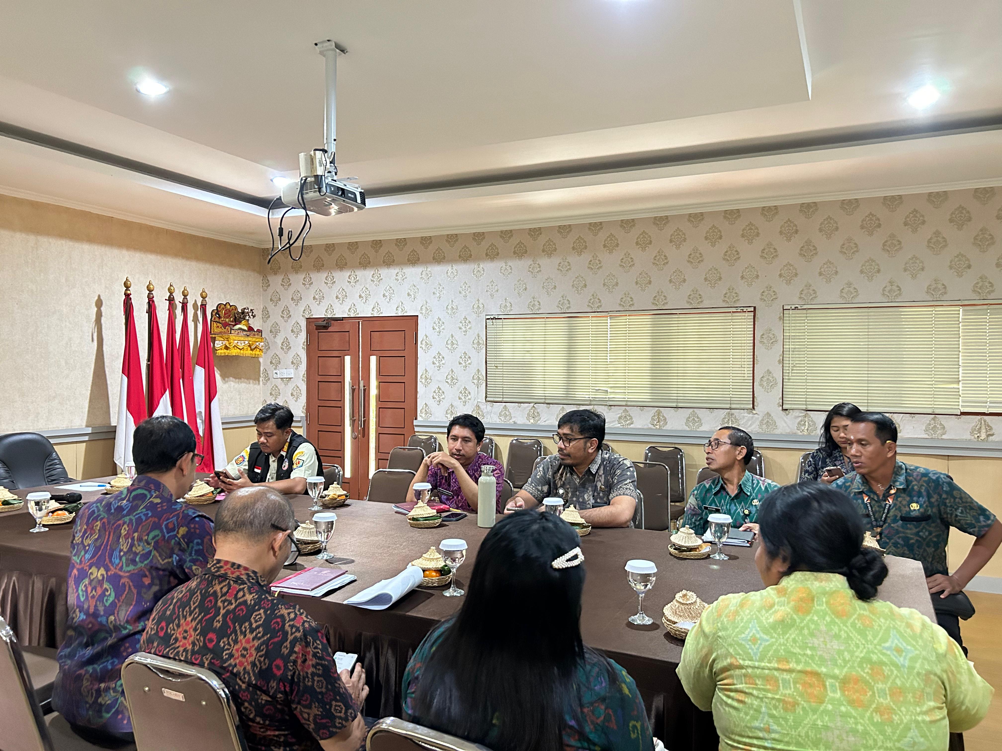 Rapat Koordinasi Rencana Aksi Instruksi Walikota Denpasar 