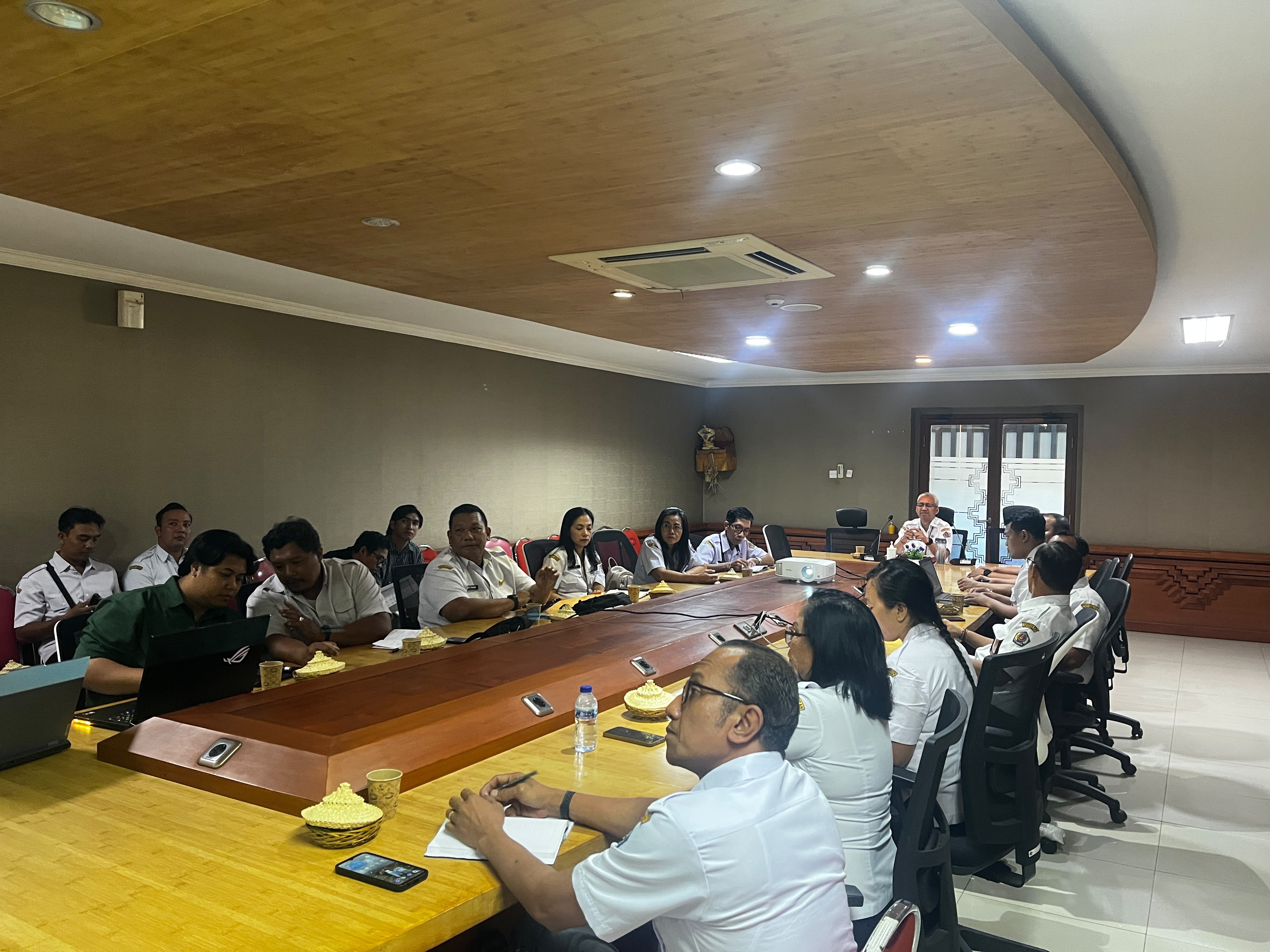 Rapat Persiapan Perencanaan Pemindahan Ruang Damamaya Lantai Basement