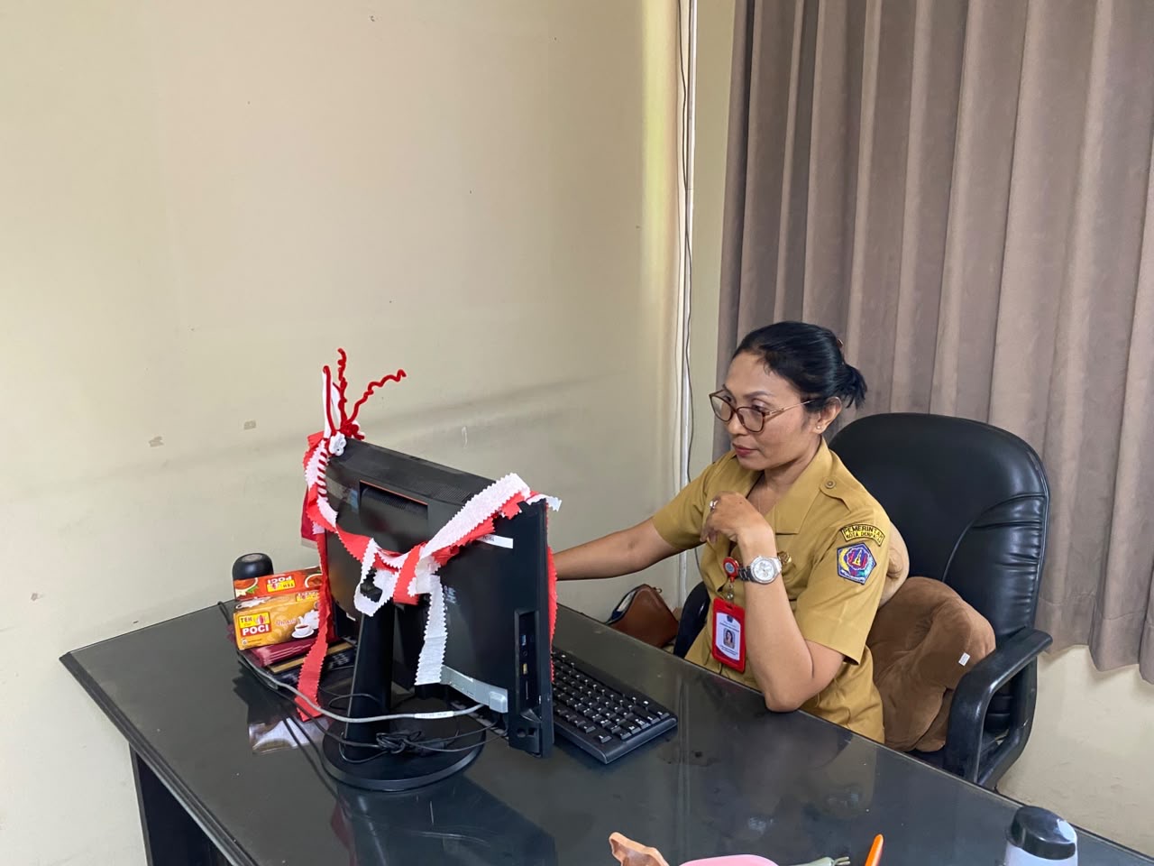 Dinas Komunikasi Informatika dan Statistik Kota Denpasar menghadiri Forum Konsultasi Publik